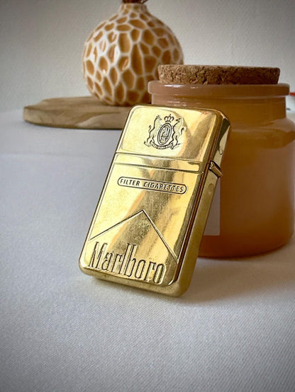 Briquet Marlboro Doré
