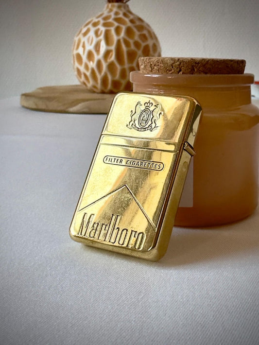 Briquet Marlboro Doré