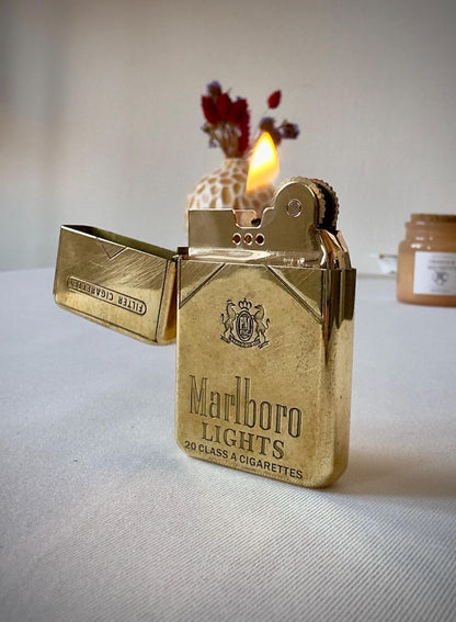 Briquet Marlboro Doré