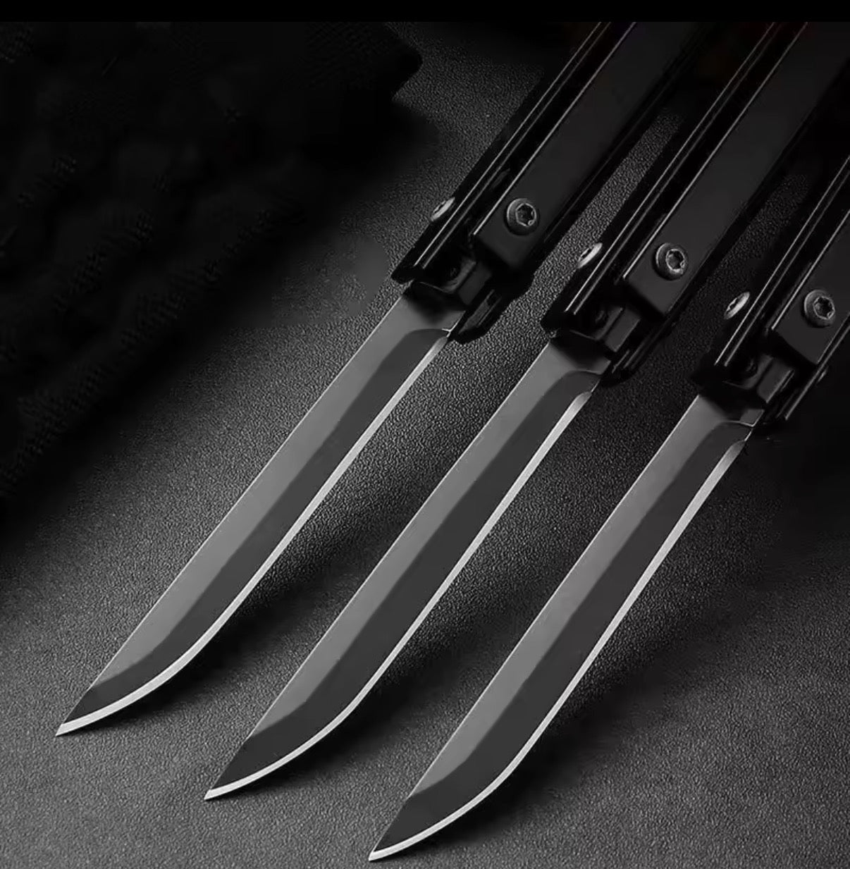 Couteau Papillon Noir
