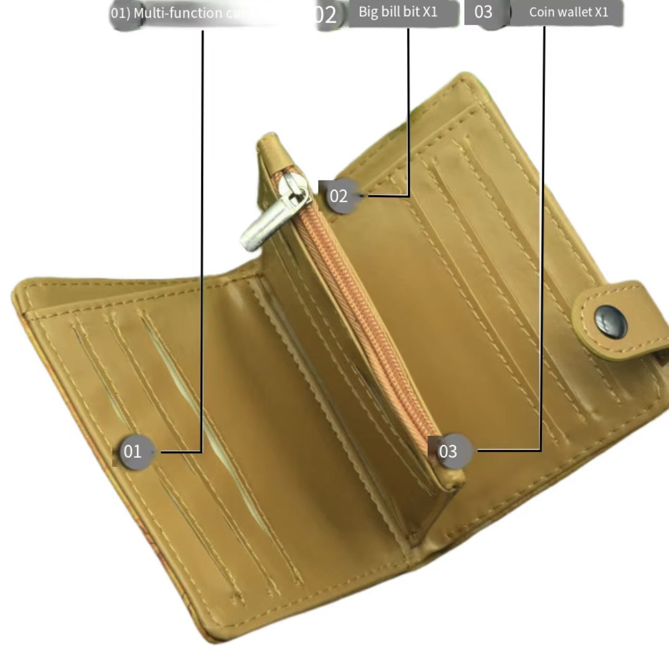 Portefeuille Luffy Wanted