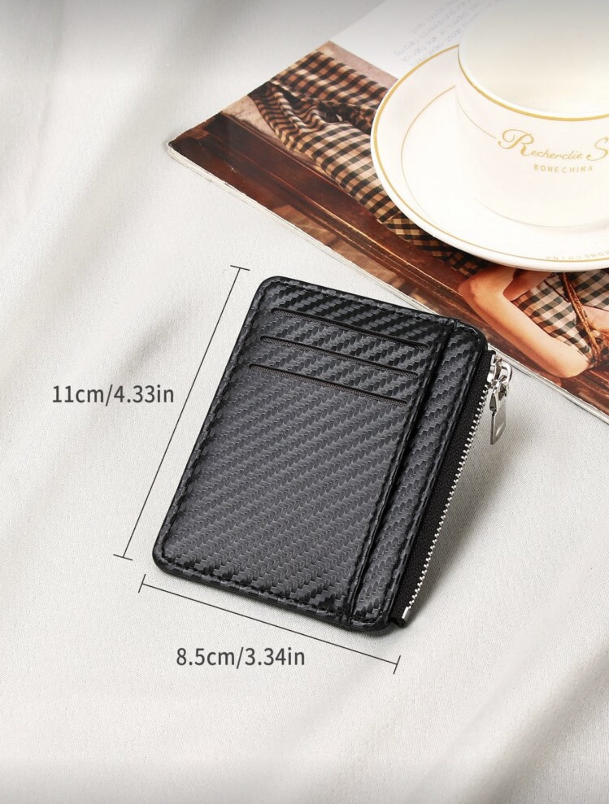 Porte Cartes Carbone