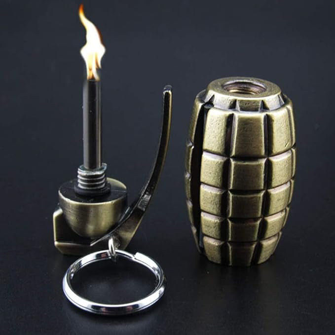 Briquet Allumette Infinie – Modèle Grenade