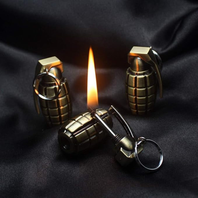 Briquet Allumette Infinie – Modèle Grenade