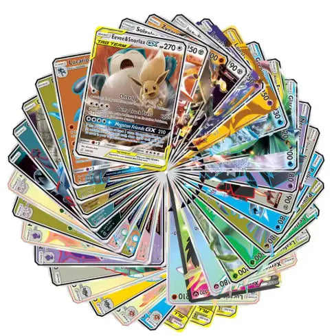 100 Cartes Pokémon Brillantes