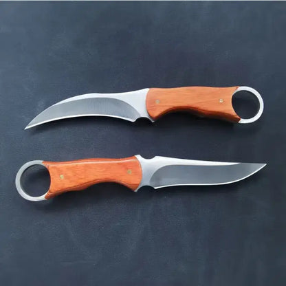 2 Couteaux Karambit Bois