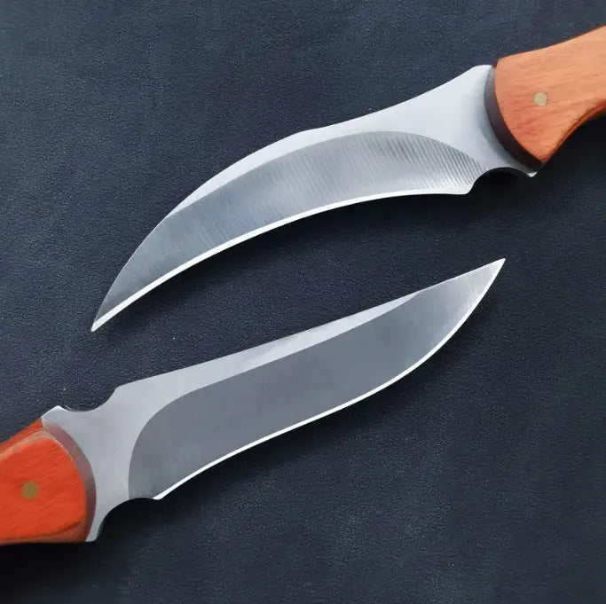 2 Couteaux Karambit Bois