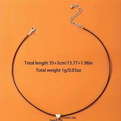 Collier Cœur Minimaliste