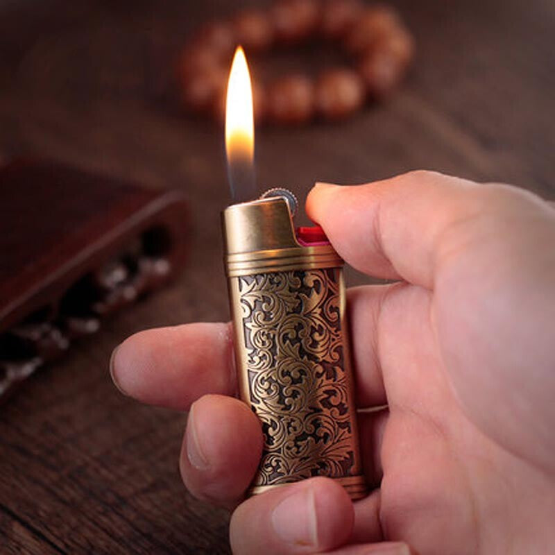 Fourreau Métallique Briquet BIC